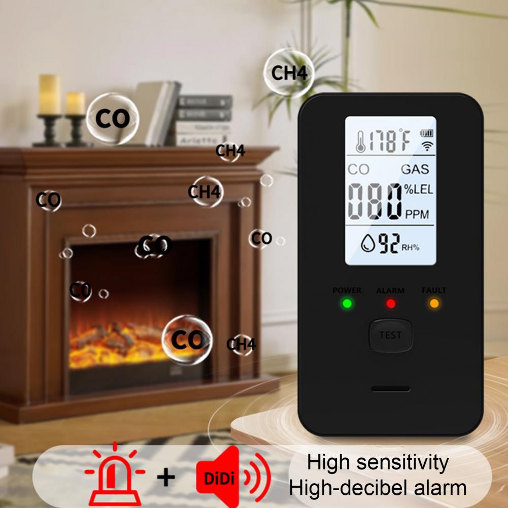 Co Detector Plug - Natural Gas & Carbon Monoxide Detector,