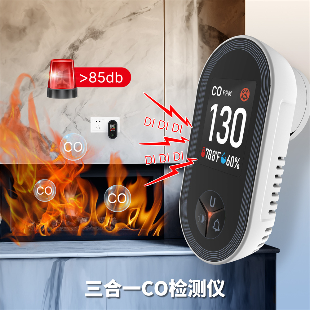 3 in1 Carbon Monoxide Detector - Co Detector Plug 评论和价格