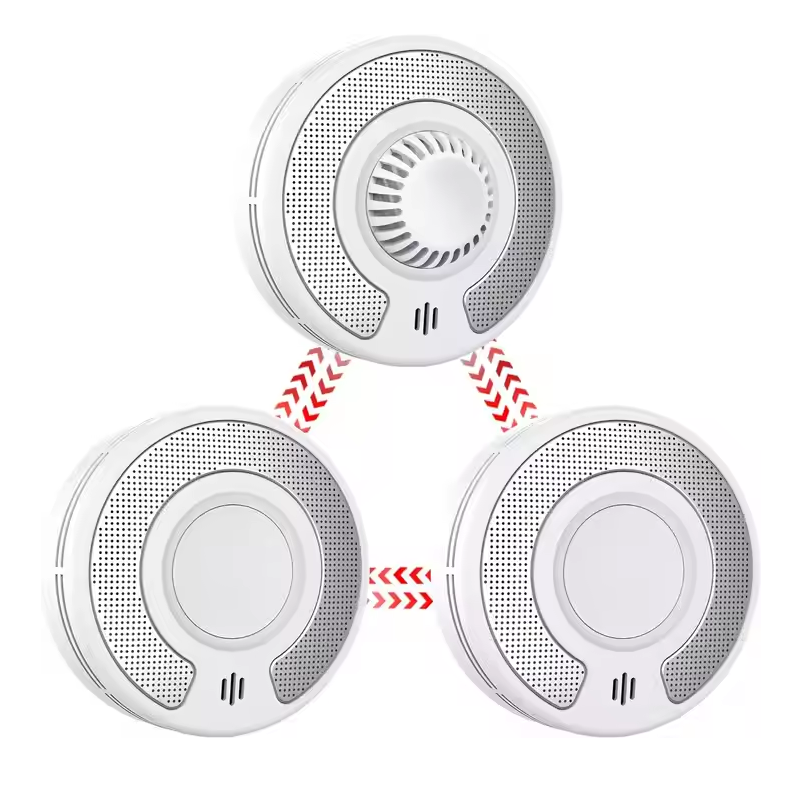 Wireless Interlinked Smoke and - Smoke Detector Interconnected 评论和价格