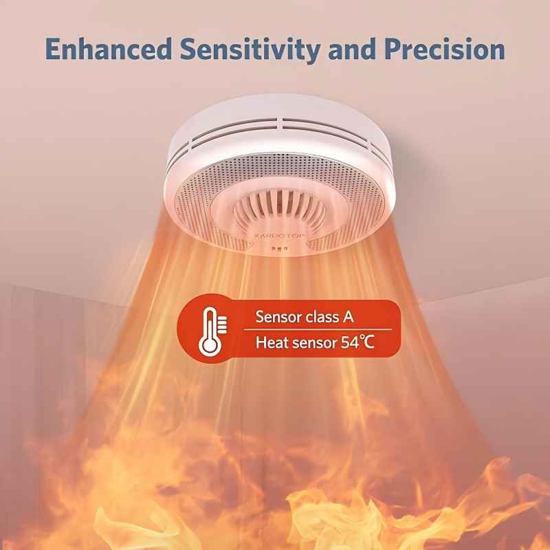 Wireless Interlinked Smoke and - Smoke Detector Interconnected 评论和价格