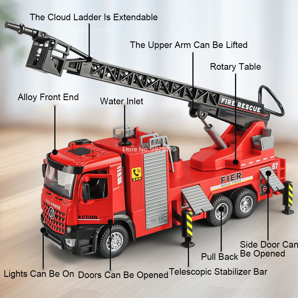 1:32 Scale Fire Engine Model C - Fire Escape Ladder 评论和价格