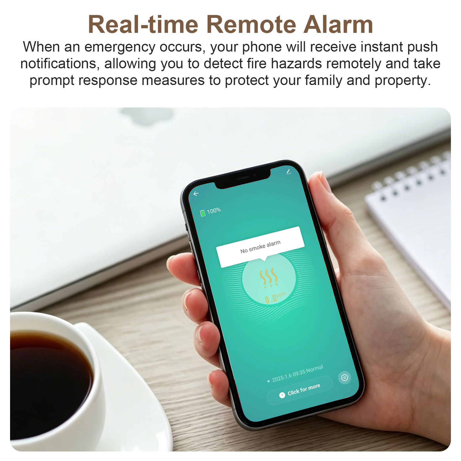 ZigBee WiFi Smart Smoke Detect - Smoke Detector Interconnected 评论和价格