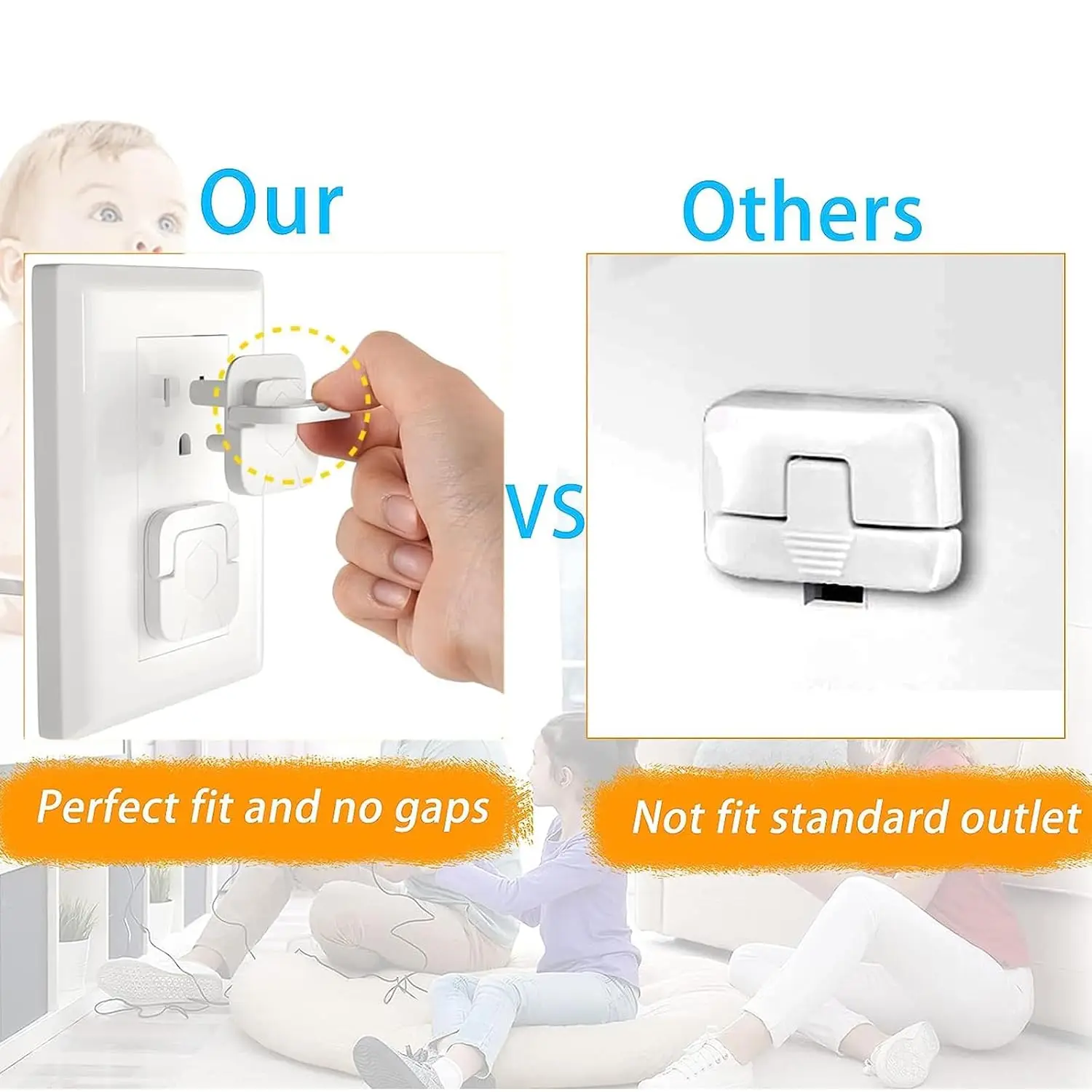 1-20Pc Baby Proof Outlet Cover - Outlet Cover Baby 评论和价格