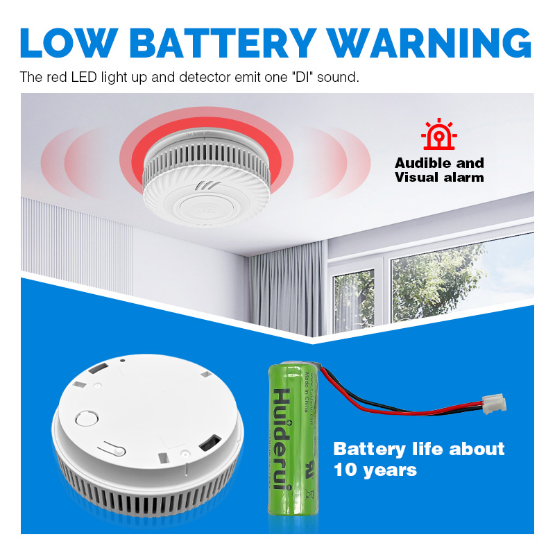 10 Years Battery Powered Hotel - Smoke Detector Interconnected 评论和价格