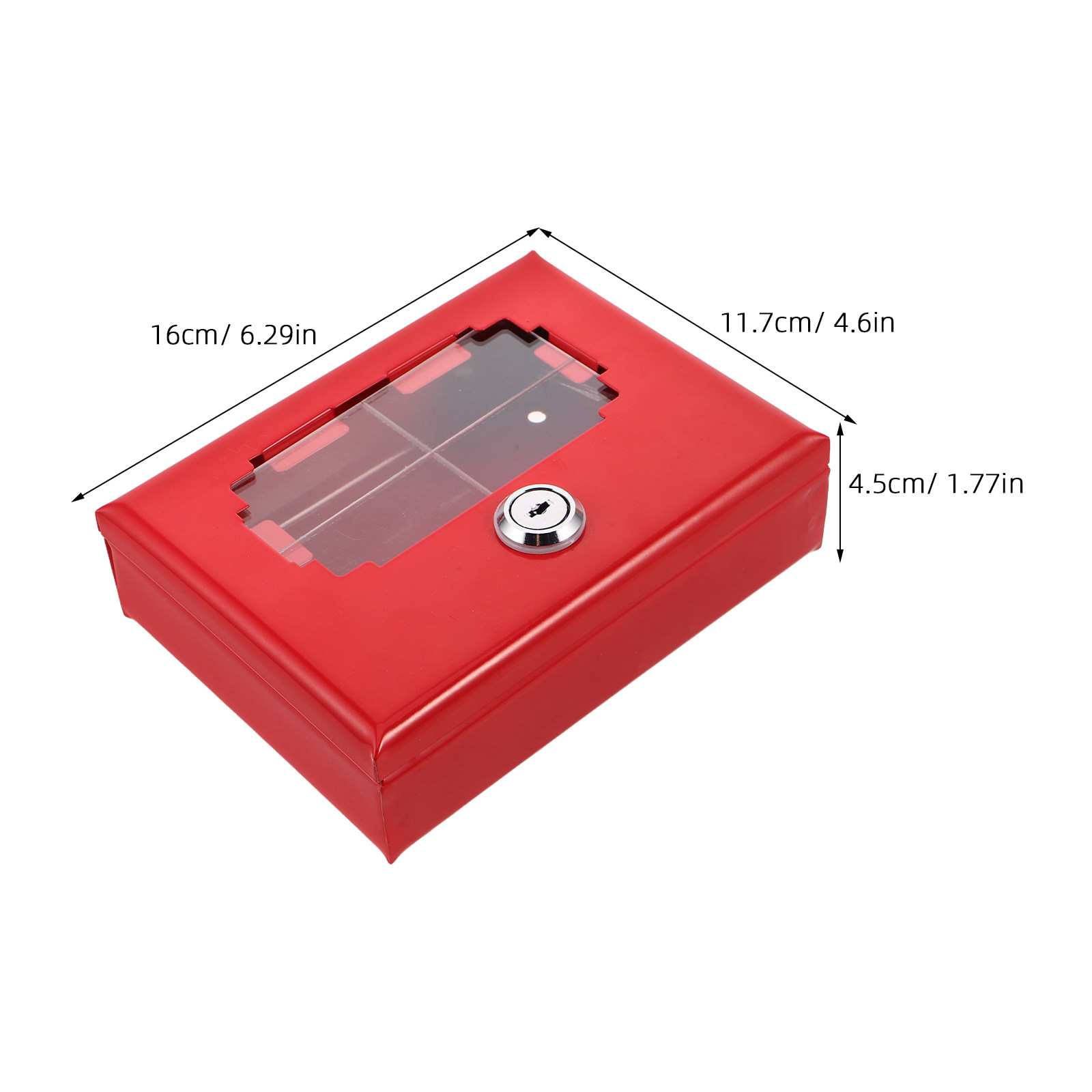 Metal Door Lock Box Wall Mount - Lockbox Key Secure 评论和价格