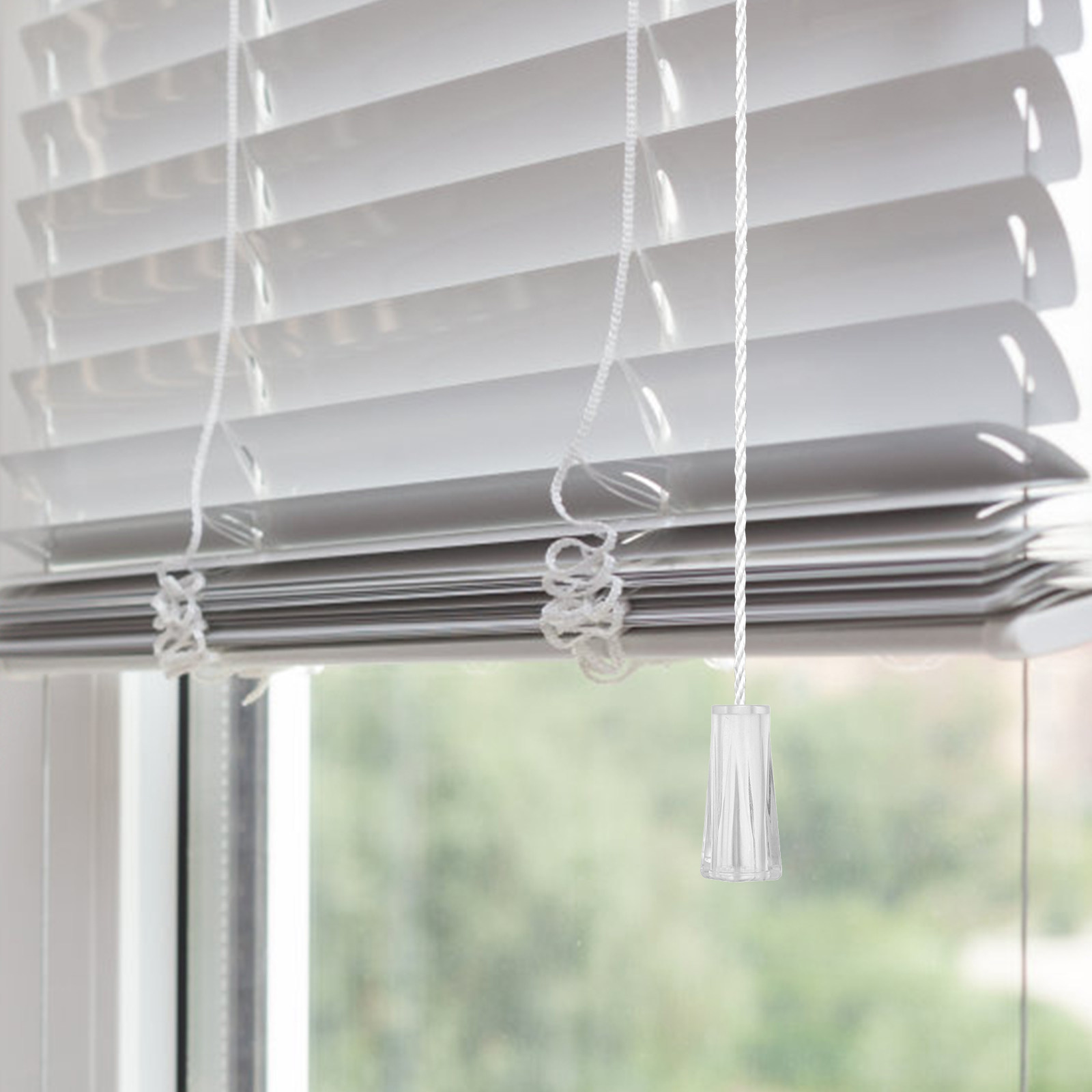 6Pcs Clear Plastic Window Blin - Window Lock Bar 评论和价格
