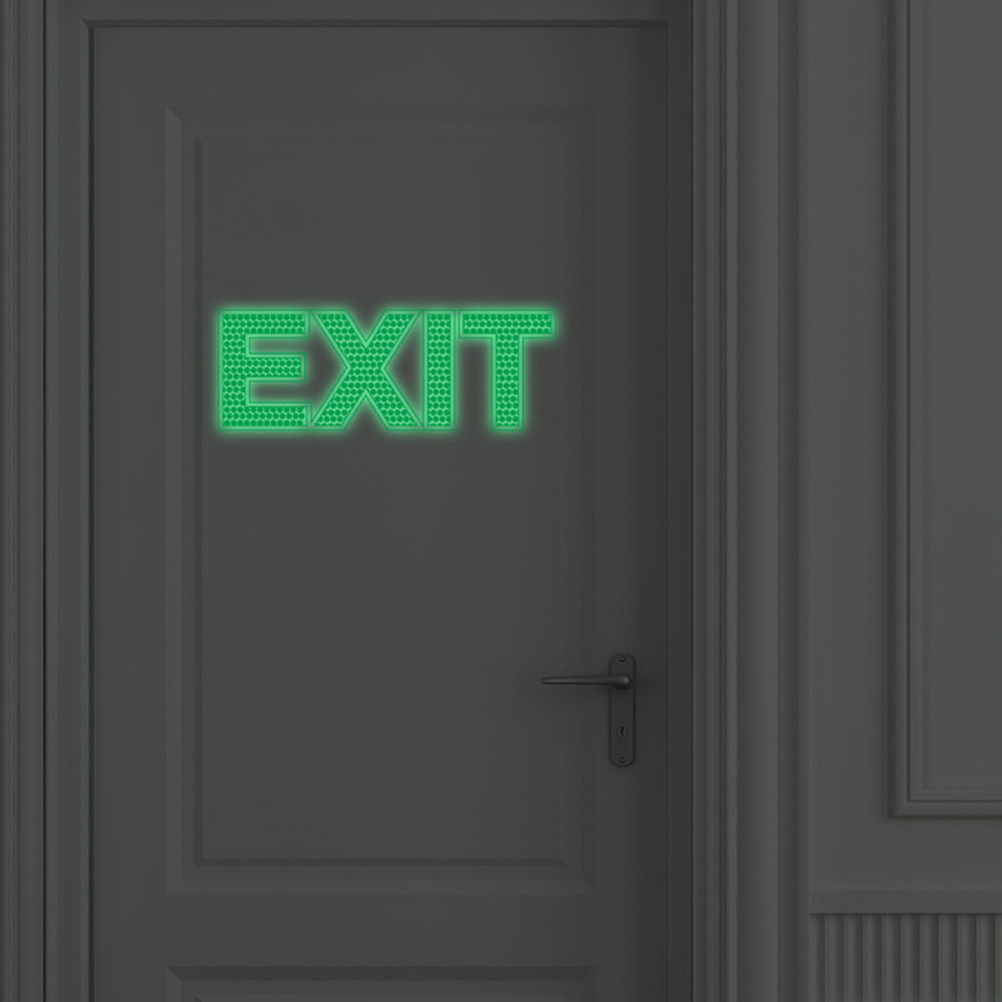 Emergency Exit Wall Sticker Lu - Emergency Exit Sign 评论和价格