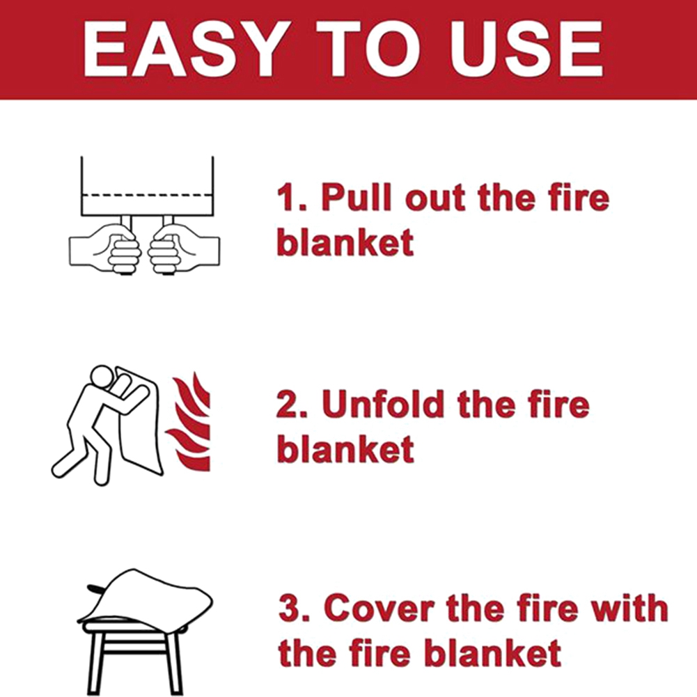 A40Z-Emergency Fire Blanket, F - Fire Blanket Kitchen 评论和价格