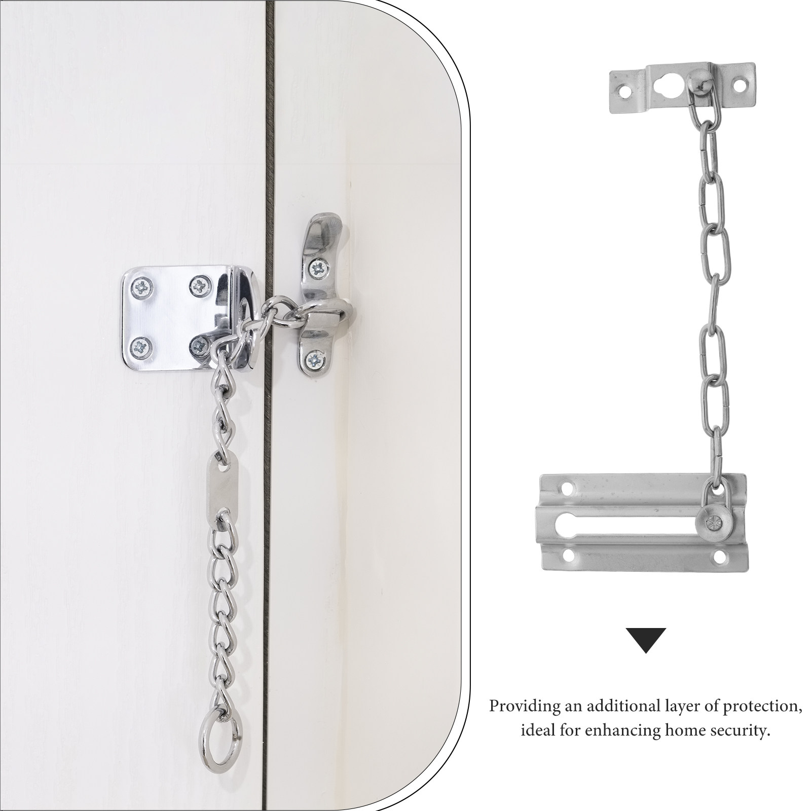 Heavy Duty Door Chain Lock Ant - Security Chain Door 评论和价格