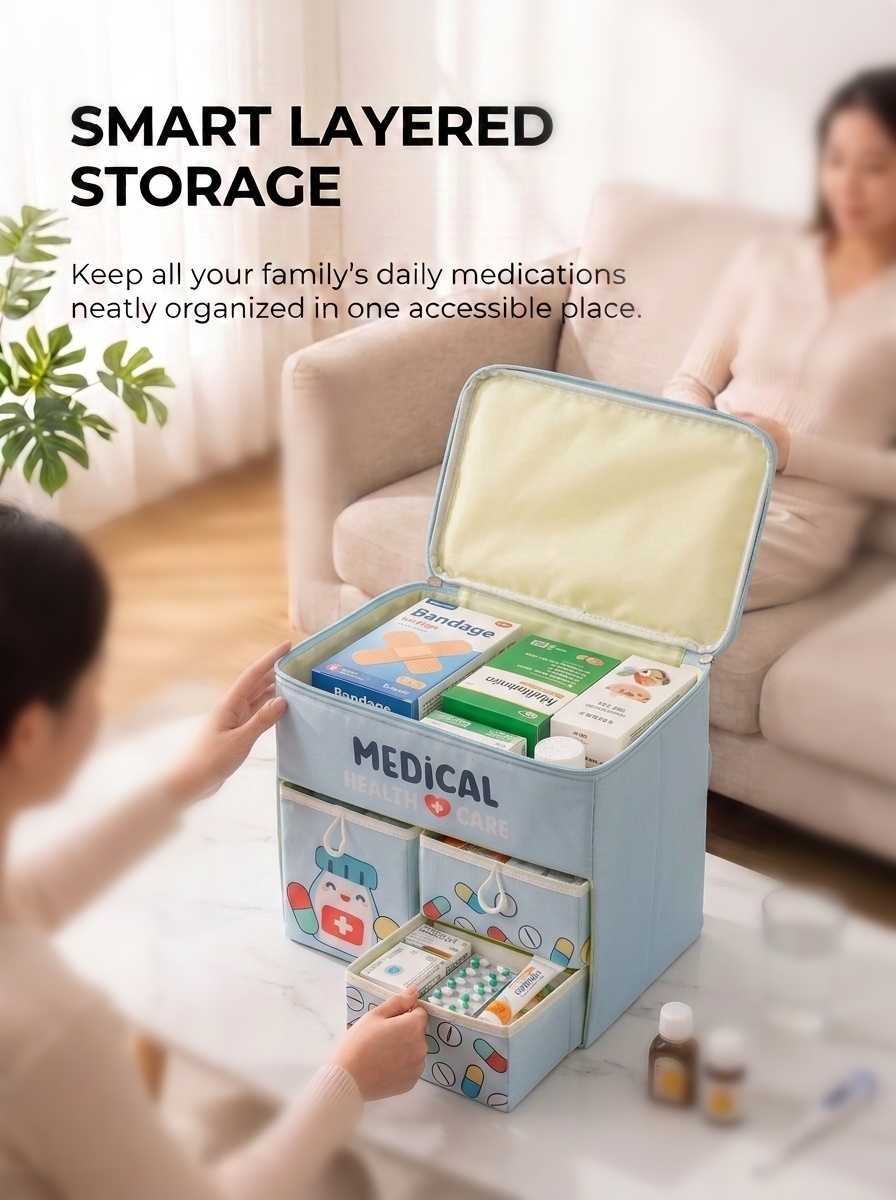 Portable Cartoon First Aid Kit - First Aid Bag Kit 评论和价格