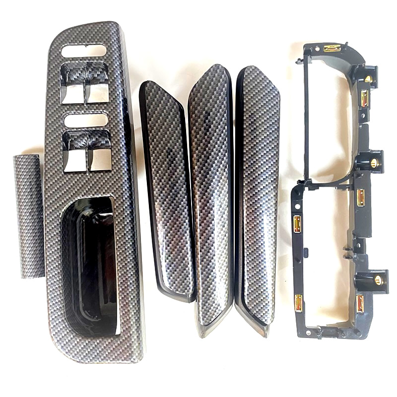 Carbon fiber pattern door hand - Window Lock Bar 评论和价格