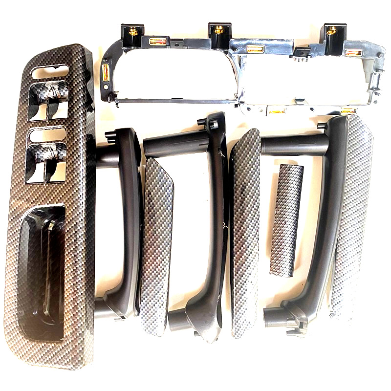 Carbon fiber pattern door hand - Window Lock Bar 评论和价格