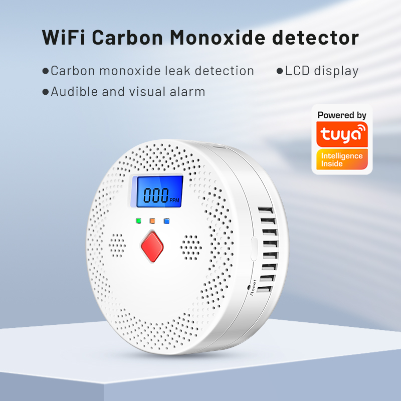 Tuya WiFi Smart Carbon Monoxid - Co Detector Plug 评论和价格