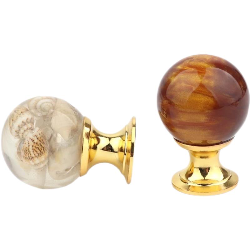 Amber Shell Tiger Eye Gold Cup - Window Lock Bar 评论和价格