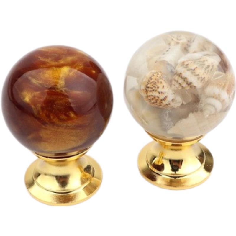 Amber Shell Tiger Eye Gold Cup - Window Lock Bar 评论和价格