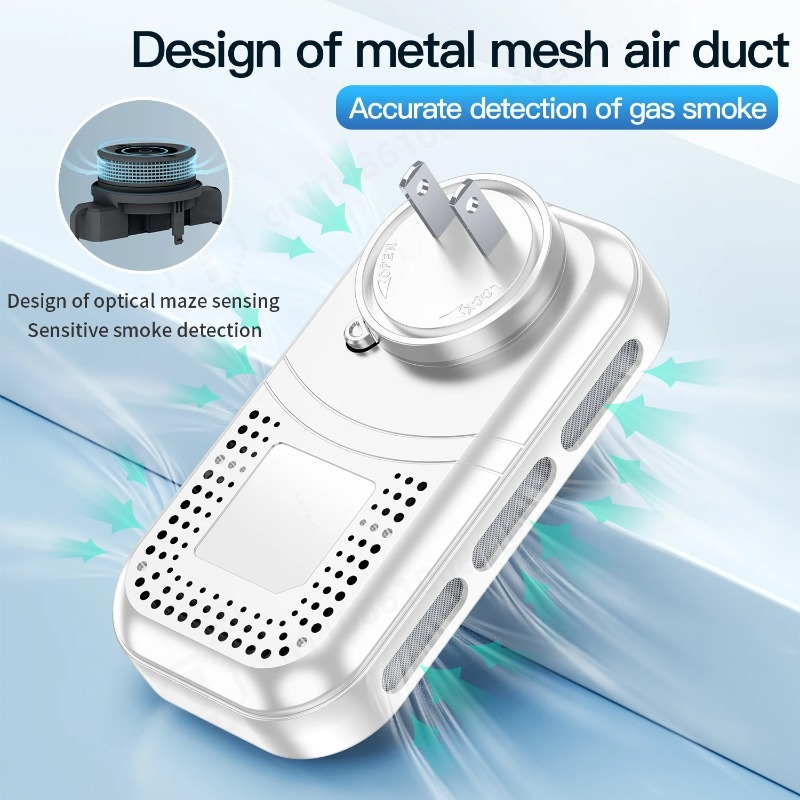 Portable 6 in 1 Gas Detector A - Co Detector Plug 评论和价格