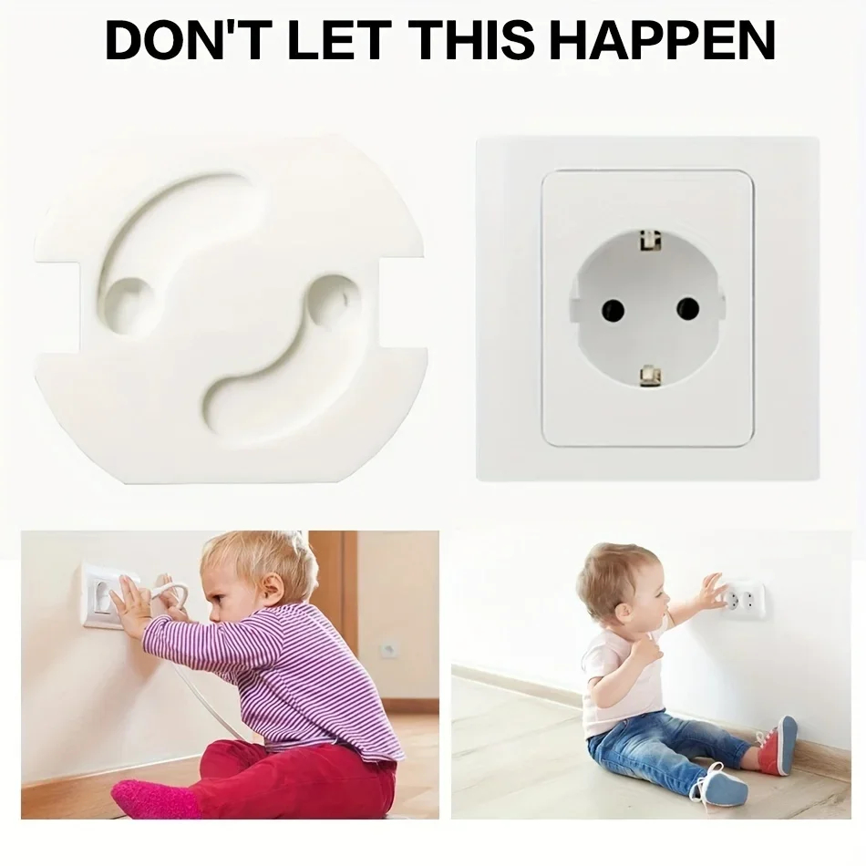 Baby Safety Socket Covers 10pc - Outlet Cover Baby 评论和价格