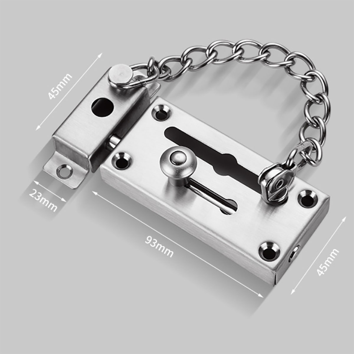 New Thickened Stainless Steel  - Security Chain Door 评论和价格