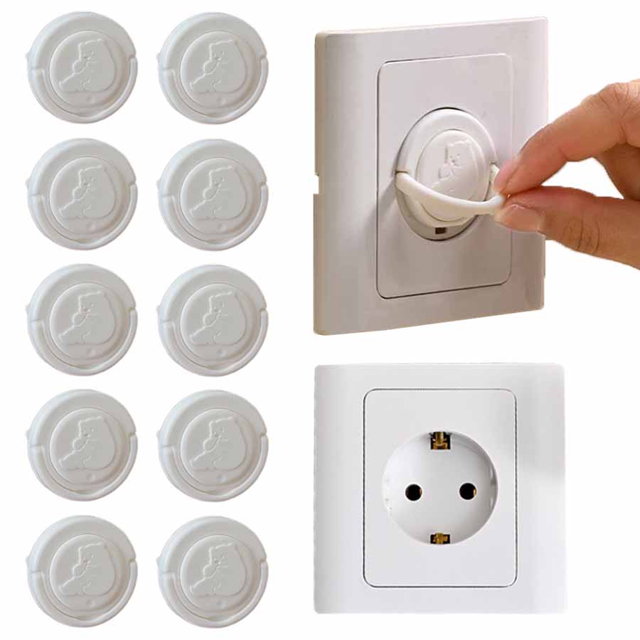 5/10pcs Baby Electrical Safety - Outlet Cover Baby 评论和价格